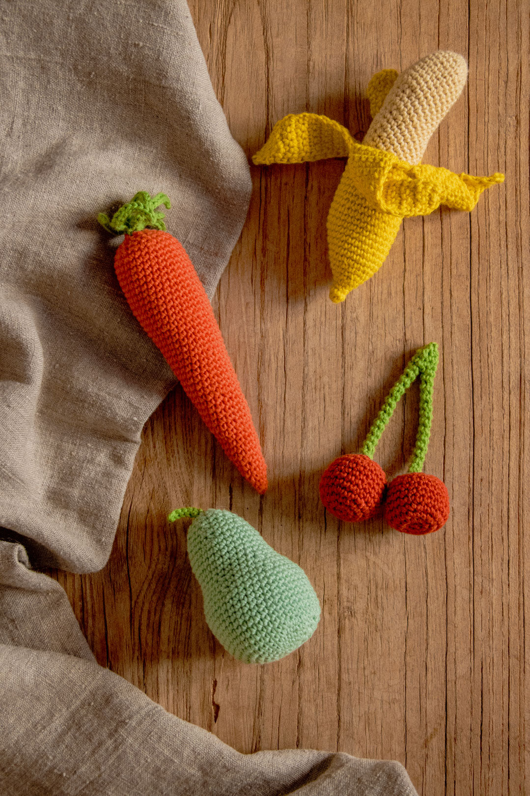 Fresh Veggies Amigurumi Pattern