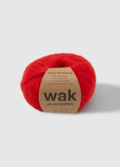 Touch me Mohair Poppy Red