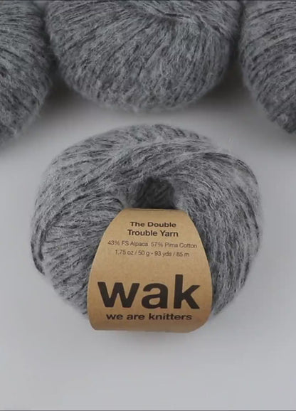 The Double Trouble Yarn Grey